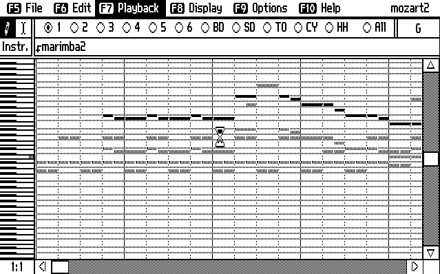 Hooked On Mozart 2 in Adlib Composer
